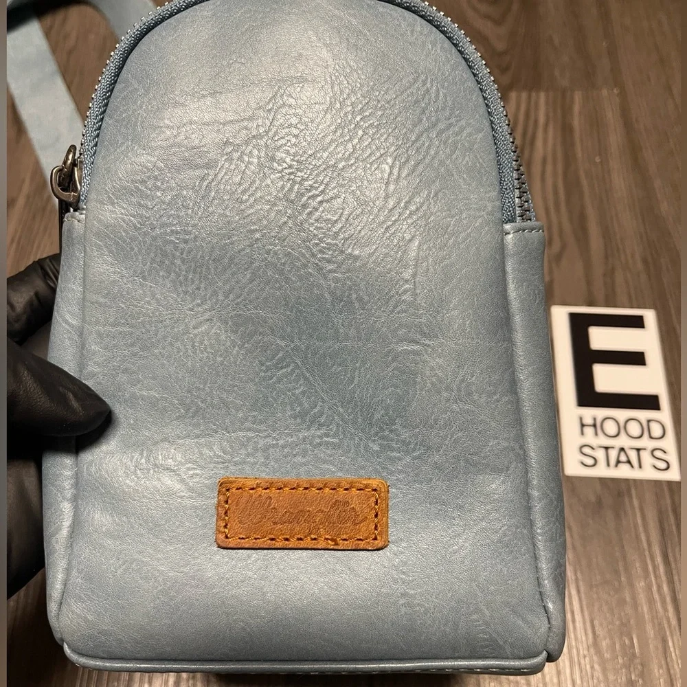 Wrangler Mini Crossbody Light Blue Bag